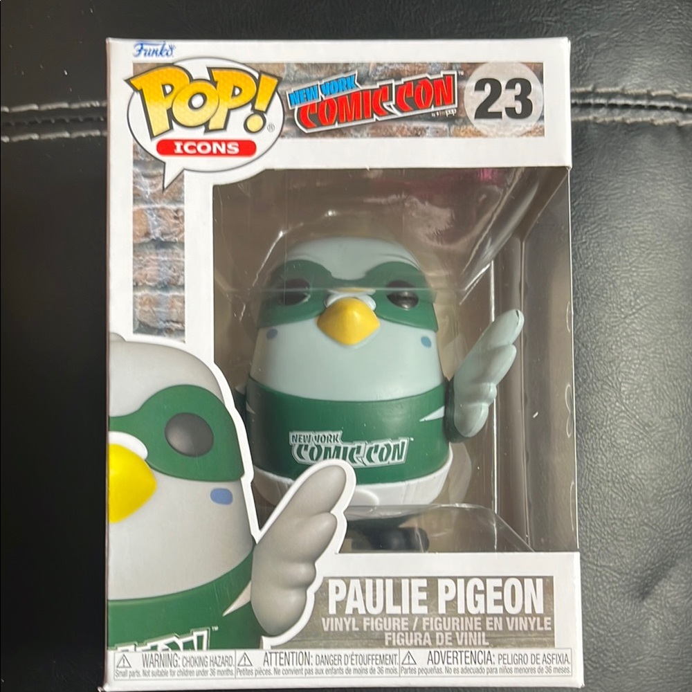 Funko Paulie Pigeon Vinyl Figure - Green and Gray